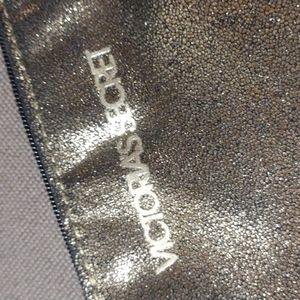 Free VS gold sparkle clutch